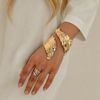 Pulseira-e-Anel-Folha-Dourado-3
